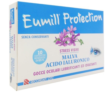 EUMILL PROTECTION GOCCE OCULARI 10 FLACONCINI MONODOSE 0,5 ML - Farmacia Murachelli Di Putelli dr. Giovanni