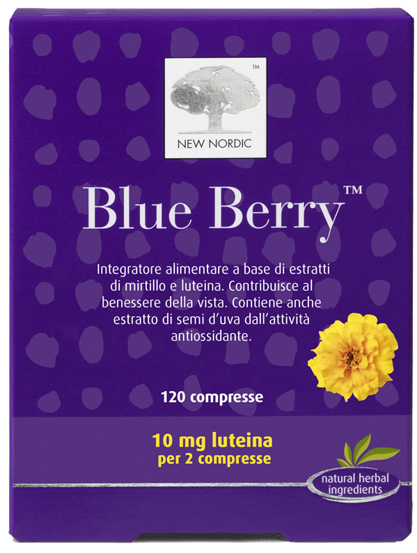 BLUE BERRY 120 COMPRESSE - Farmacia Murachelli Di Putelli dr. Giovanni