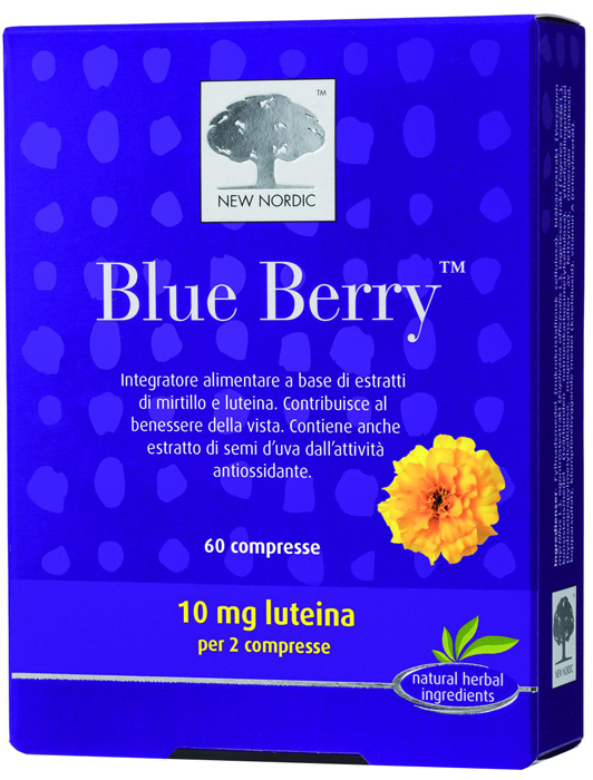 BLUE BERRY 60 COMPRESSE - Farmacia Murachelli Di Putelli dr. Giovanni