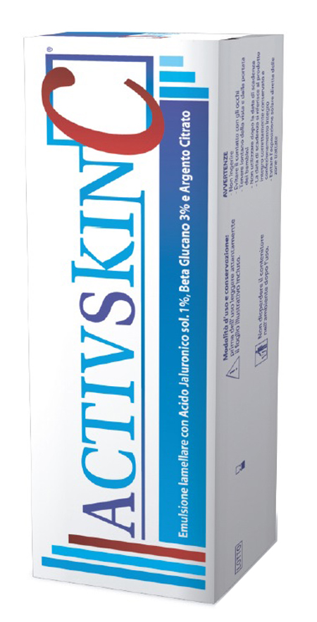 EMULSIONE IAMELLARE ACTIV SKIN CON ACIDO JALURONICO 1% BETA GLUCANO 3% E ARGENTO CITRATO 30 ML - Farmacia Murachelli Di Putelli dr. Giovanni