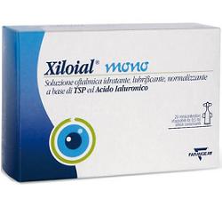 SOLUZIONE OFTALMICA IDRATANTE LUBRIFICANTE XILOIAL 20 MONODOSE DA 0,5ML - Farmacia Murachelli Di Putelli dr. Giovanni