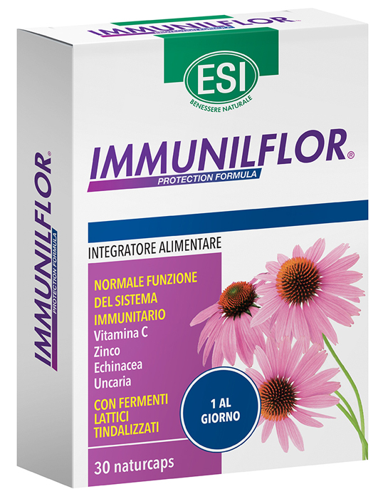 ESI IMMUNILFLOR CAPSULE 30 NATUR CAPS - Farmacia Murachelli Di Putelli dr. Giovanni