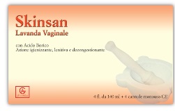 SKINSAN LAVANDA VAGINALE 4 FLACONI 140 ML + 4 CANNULE VAGINALI MONOUSO IN BLISTER - Farmacia Murachelli Di Putelli dr. Giovanni