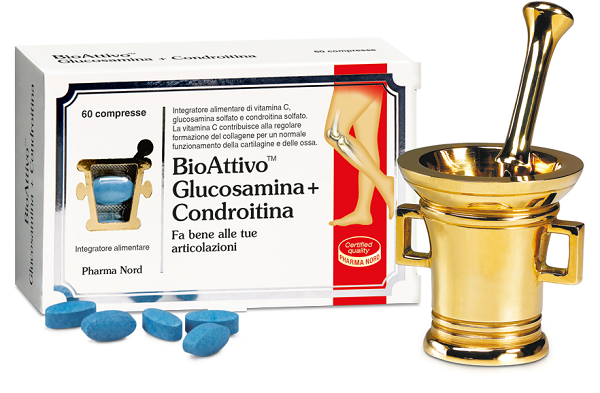 BIOATTIVO GLUCOSAMINA + CONDROITINA 60 COMPRESSE - Farmacia Murachelli Di Putelli dr. Giovanni