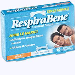 CEROTTO NASALE TRASPARENTE ADULTI RESPIRA BENE 30 PEZZI - Farmacia Murachelli Di Putelli dr. Giovanni
