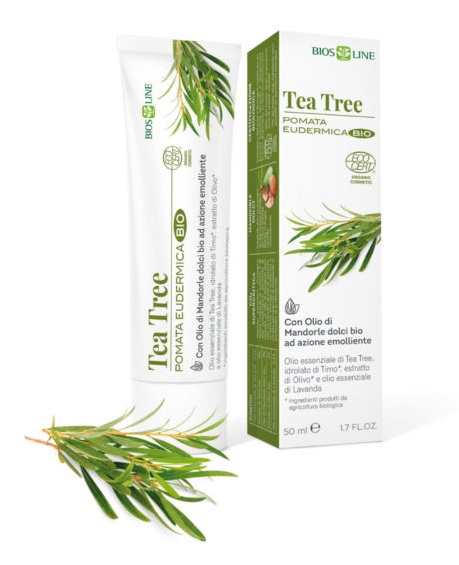 BIOSLINE TEA TREE POMATA EUDERMICA CERT ECOCERT 50 ML - Farmacia Murachelli Di Putelli dr. Giovanni
