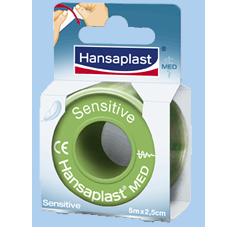 CEROTTO ROCCHETTO HANSAPLAST SENSITIVE 5MX2,50CM 1 PEZZO - Farmacia Murachelli Di Putelli dr. Giovanni
