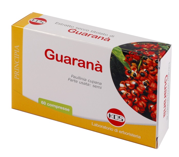 GUARANA' ESTRATTO SECCO 60 COMPRESSE - Farmacia Murachelli Di Putelli dr. Giovanni