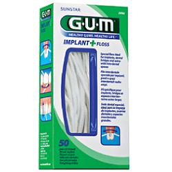 GUM IMPLANT + FLOSS FILO INTERDENTALE 50 PEZZI - Farmacia Murachelli Di Putelli dr. Giovanni