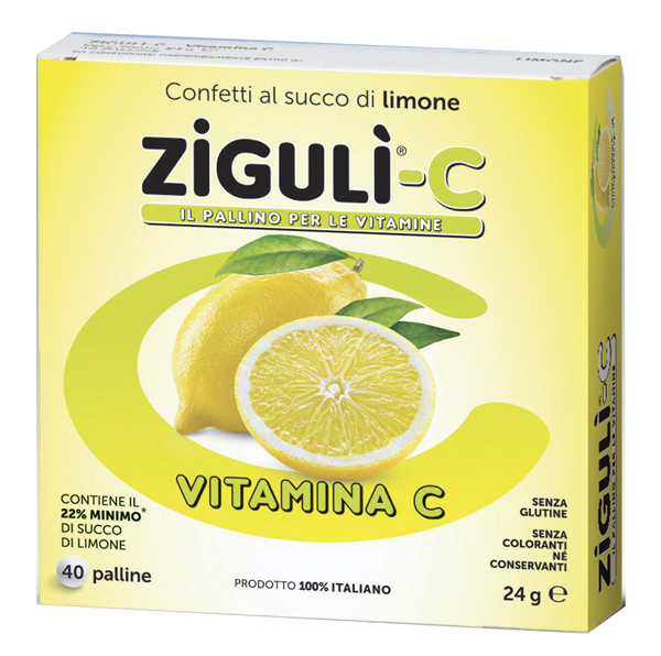 ZIGULI C LIMONE 40 CONFETTI 24 G - Farmacia Murachelli Di Putelli dr. Giovanni