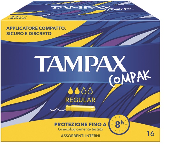 TAMPAX COMPAK REGULAR 16 PEZZI - Farmacia Murachelli Di Putelli dr. Giovanni