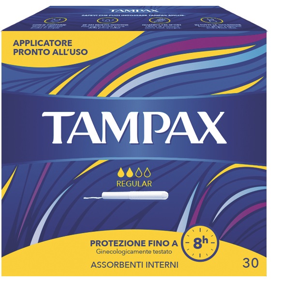 TAMPAX BLUE BOX REGULAR 30 PEZZI - Farmacia Murachelli Di Putelli dr. Giovanni