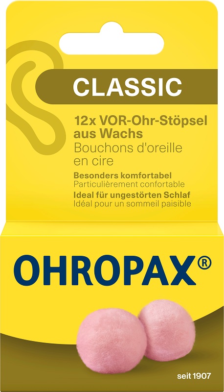 OHROPAX TAPPI AURICOLARI CERA 12 PEZZI - Farmacia Murachelli Di Putelli dr. Giovanni