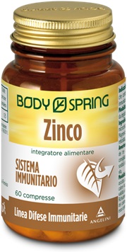 BODY SPRING ZINCO 60 COMPRESSE - Farmacia Murachelli Di Putelli dr. Giovanni