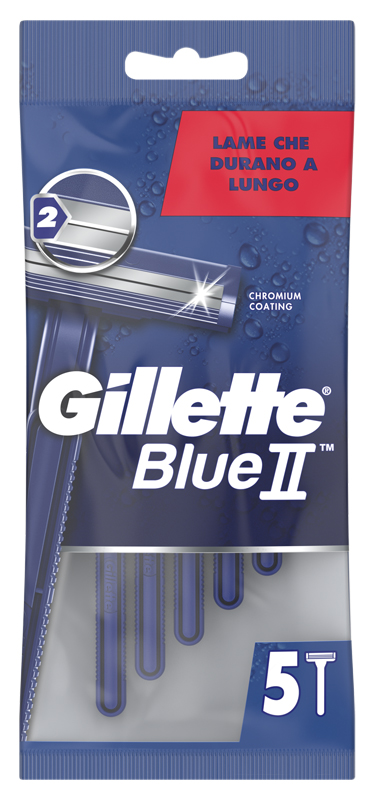RASOIO GILLETTE BLUE II STANDARD 6 X 20 X 5 - Farmacia Murachelli Di Putelli dr. Giovanni