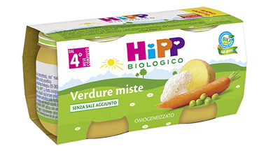 HIPP BIO HIPP BIO OMOGENEIZZATO VERDURE MISTE 2X80 G - Farmacia Murachelli Di Putelli dr. Giovanni