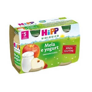 HIPP BIO HIPP BIO OMOGENEIZZATO MELA YOGURT 2X125 G - Farmacia Murachelli Di Putelli dr. Giovanni