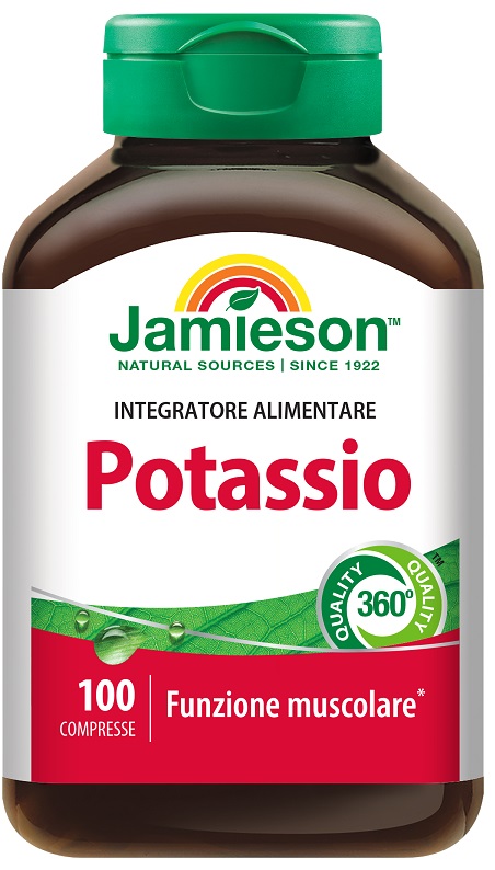 JAMIESON POTASSIO 100 COMPRESSE - Farmacia Murachelli Di Putelli dr. Giovanni
