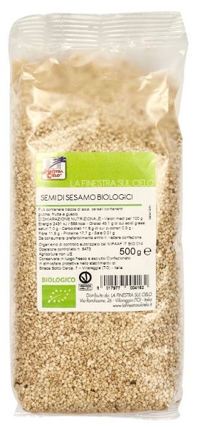 SESAMO BIO 500 G - Farmacia Murachelli Di Putelli dr. Giovanni