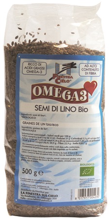 FSC OMEGA3 SEMI DI LINO BIO AD ALTO CONTENUTO DI FIBRA 500 G - Farmacia Murachelli Di Putelli dr. Giovanni