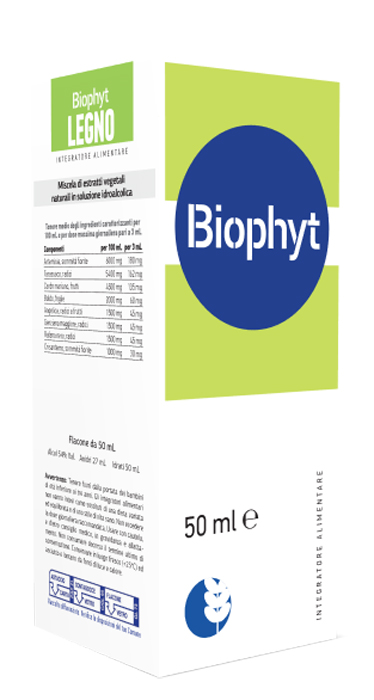 BIOPHYT LEGNO 50 ML SOLUZIONE IDROALCOLICA - Farmacia Murachelli Di Putelli dr. Giovanni