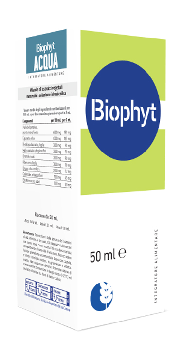 BIOPHYT ACQUA 50 ML SOLUZIONE IDROALCOLICA - Farmacia Murachelli Di Putelli dr. Giovanni