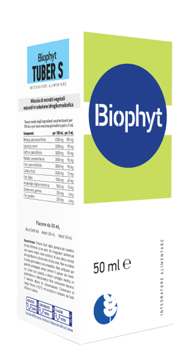 BIOPHYT TUBER S 50 ML SOLUZIONE IDROALCOLICA - Farmacia Murachelli Di Putelli dr. Giovanni