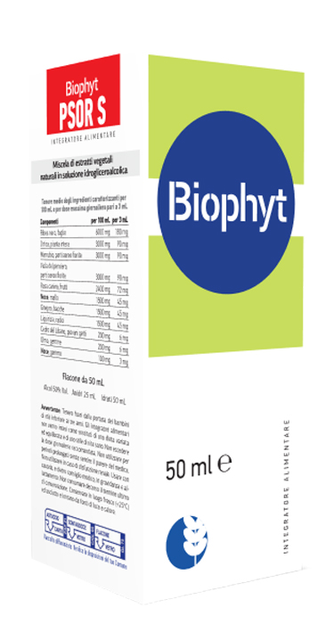 BIOPHYT PSOR S 50 ML SOLUZIONE IDROALCOLICA - Farmacia Murachelli Di Putelli dr. Giovanni