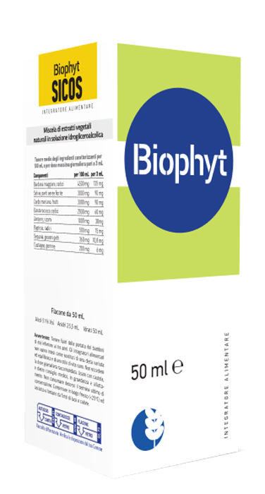 BIOPHYT SICOS 50 ML SOLUZIONE IDROALCOLICA - Farmacia Murachelli Di Putelli dr. Giovanni