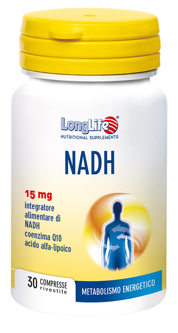 LONGLIFE NADH CON Q10 30 COMPRESSE - Farmacia Murachelli Di Putelli dr. Giovanni