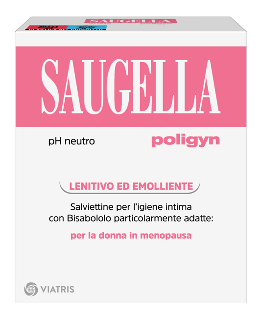 SAUGELLA POLIGYN PH NEUTRO SALVIETTINE IGIENE INTIMA LENITIVO ED EMOLLIENTE 10 PEZZI - Farmacia Murachelli Di Putelli dr. Giovanni