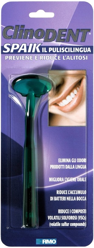 CLINODENT SPAIK IL PULISCILINGUA - Farmacia Murachelli Di Putelli dr. Giovanni