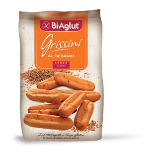 BIAGLUT GRISSINI CON SESAMO 150 G - Farmacia Murachelli Di Putelli dr. Giovanni