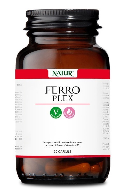 FERRO PLEX 90 CAPSULE VEGETALI 428 MG - Farmacia Murachelli Di Putelli dr. Giovanni