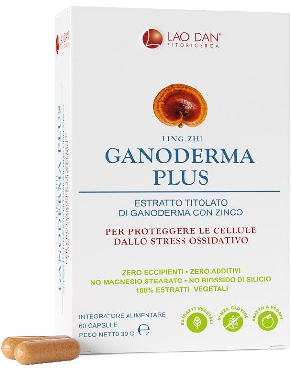 GANODERMA PLUS 60 CAPSULE - Farmacia Murachelli Di Putelli dr. Giovanni