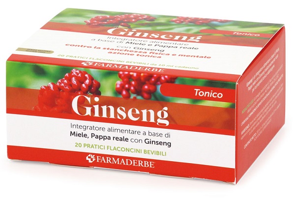 FIALE GINSENG 20 FLACONCINI 10 ML - Farmacia Murachelli Di Putelli dr. Giovanni