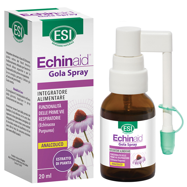 ESI ECHINAID GOLA SPRAY ANALCOLICO 20 ML - Farmacia Murachelli Di Putelli dr. Giovanni