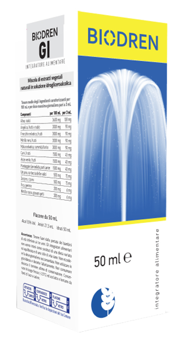 BIODREN GI SOLUZIONE IDROALCOLICA 50 ML - Farmacia Murachelli Di Putelli dr. Giovanni