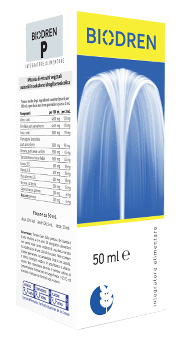 BIODREN P SOLUZIONE IDROALCOLICA 50 ML - Farmacia Murachelli Di Putelli dr. Giovanni