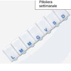 PILLOLIERA SETTIMANALE PLASTICA - Farmacia Murachelli Di Putelli dr. Giovanni