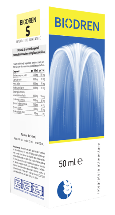 BIODREN S SOLUZIONE IDROALCOLICA 50 ML - Farmacia Murachelli Di Putelli dr. Giovanni