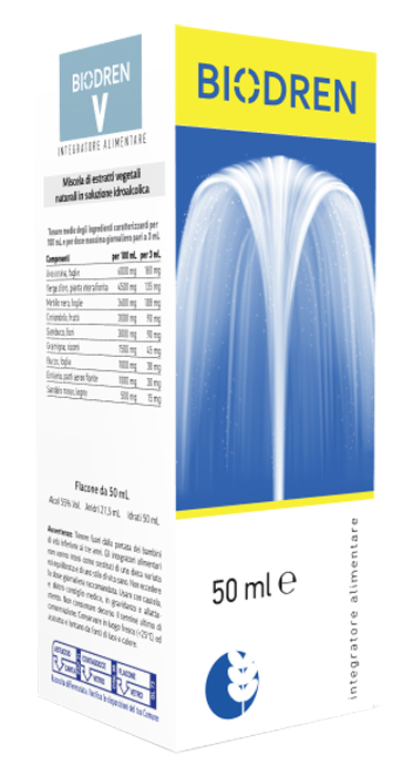 BIODREN V 50 ML SOLUZIONE IDROALCOLICA - Farmacia Murachelli Di Putelli dr. Giovanni