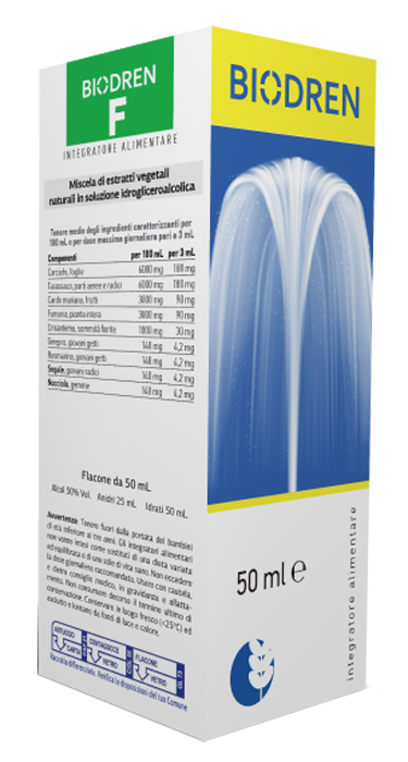 BIODREN F 50 ML SOLUZIONE IDROALCOLICA - Farmacia Murachelli Di Putelli dr. Giovanni