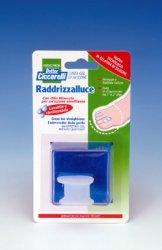 RADDRIZZA ALLUCE IN GEL DI SILICONE BIANCO SEMITRASPARENTE SAGOMATA PER PROTEGGERE E RIALLINEARE L'ALLUCE EVITANDO LO SFREGAMENTO FRA IL PRIMO E IL SECONDO DITO IGIENEPIEDE 1 PEZZO - Farmacia Murachelli Di Putelli dr. Giovanni