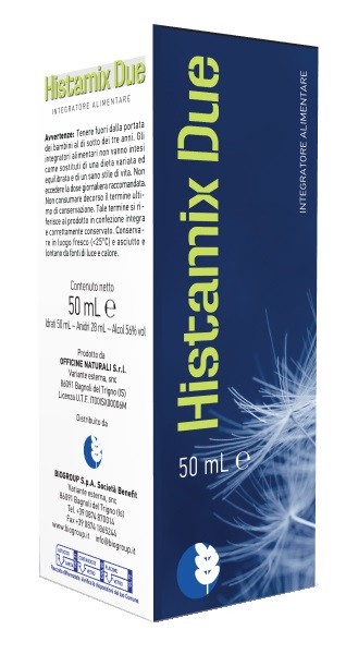 HISTAMIX DUE 50 ML SOLUZIONE IDROGLICEROALCOLICA - Farmacia Murachelli Di Putelli dr. Giovanni