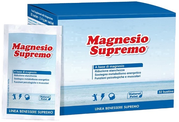 MAGNESIO SUPREMO 32 BUSTINE - Farmacia Murachelli Di Putelli dr. Giovanni