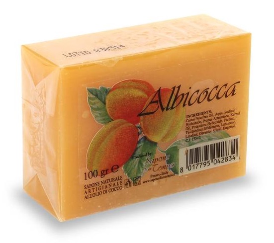 SAPONE NATURALE ALBICOCCA 100 G - Farmacia Murachelli Di Putelli dr. Giovanni