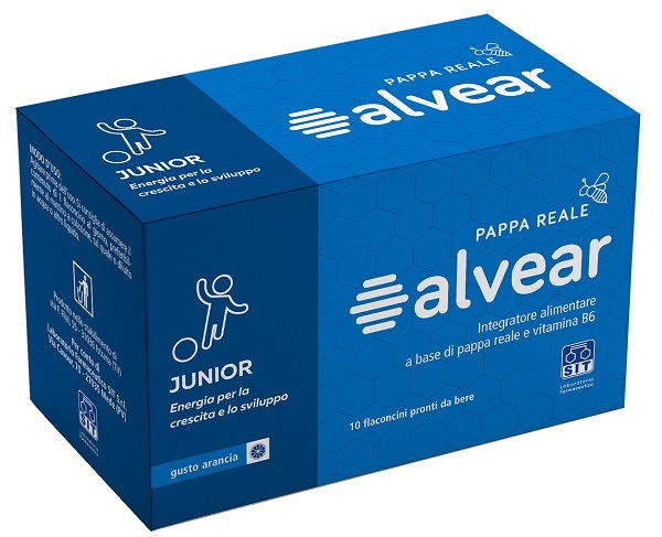 ALVEAR JUNIOR PAPPA REALE 10 FLACONCINI - Farmacia Murachelli Di Putelli dr. Giovanni