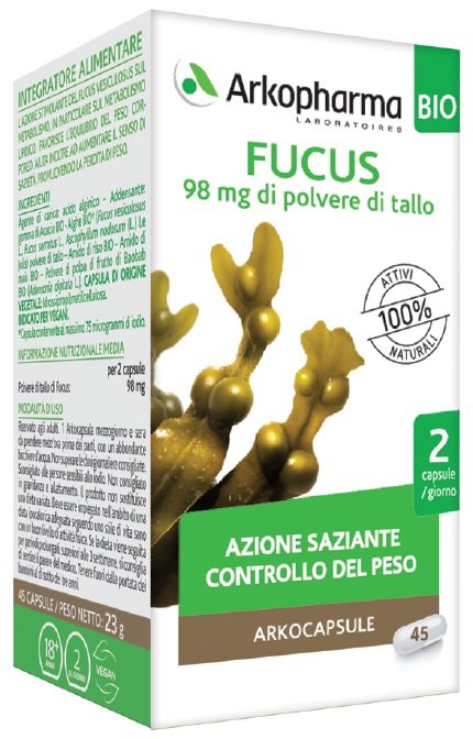 ARKO CAPSULE FUCUS BIO 45 CAPSULE - Farmacia Murachelli Di Putelli dr. Giovanni