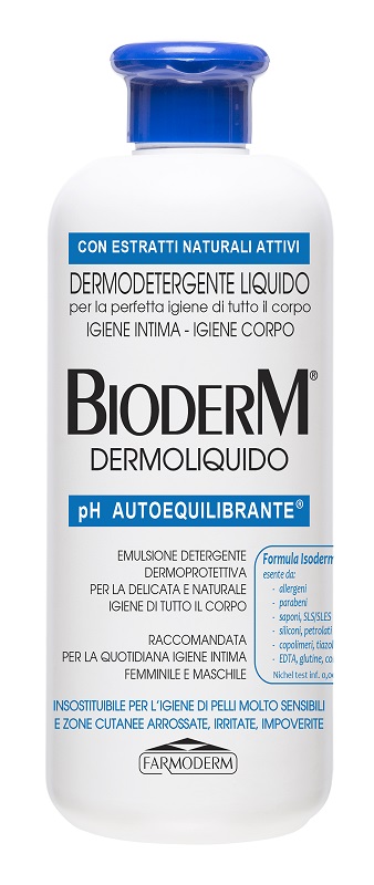 BIODERM DERMOLIQUIDO PH AUTOEQUILIBRANTE 500 ML - Farmacia Murachelli Di Putelli dr. Giovanni